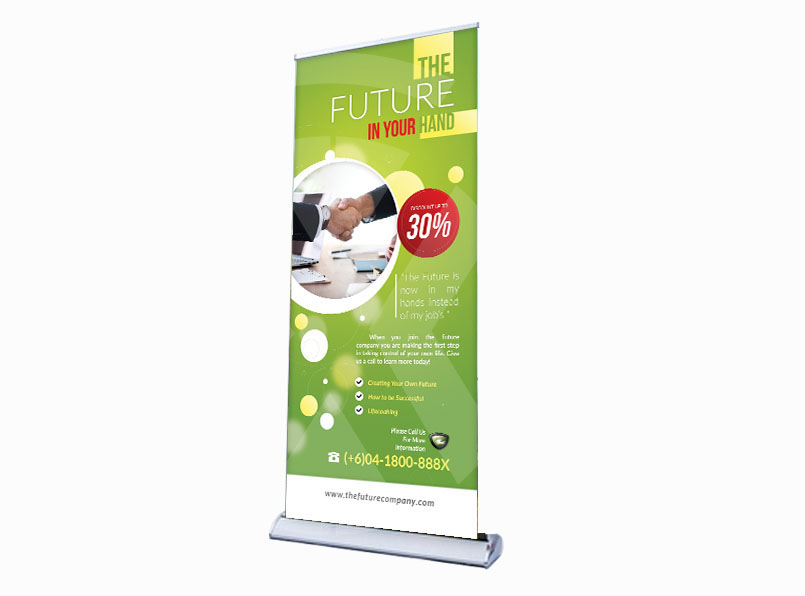 Space Supreme 33 Retractable Banner Stand