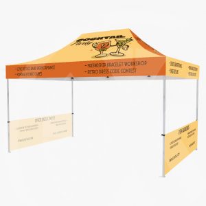 15ft Event Tent Side Wall (No Top & Frame)